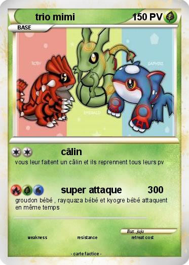 Pokemon trio mimi
