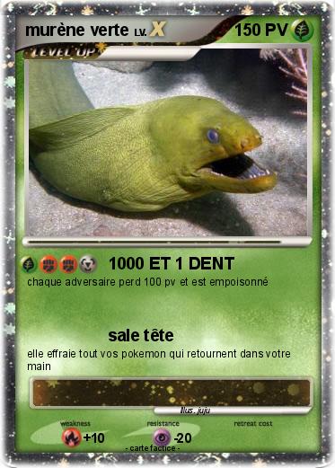 Pokemon murène verte