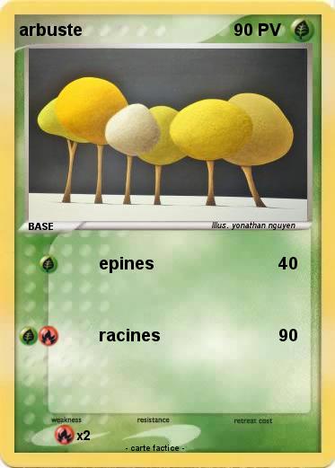 Pokemon arbuste