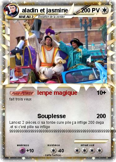 Pokemon aladin et jasmine