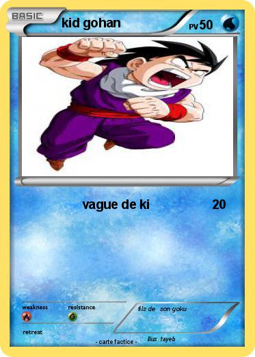Pokemon kid gohan