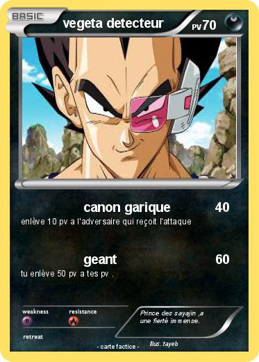 Pokemon vegeta detecteur