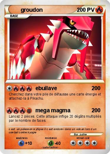 Pokemon groudon