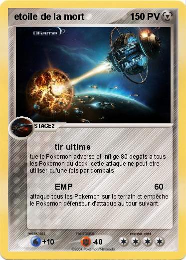 Pokemon etoile de la mort