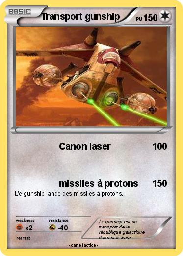 Pokemon Transport gunship