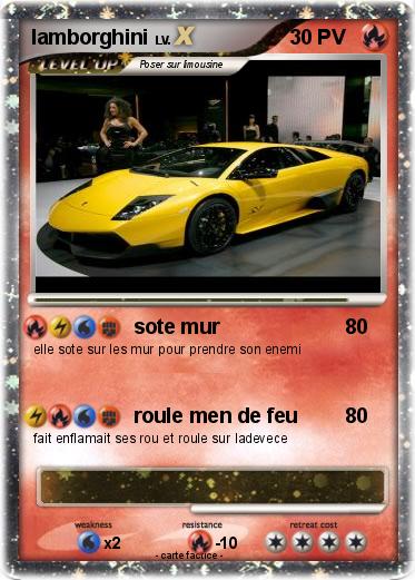 Pokemon lamborghini