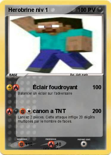 Pokemon Herobrine niv 1