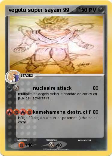 Pokemon vegotu super sayain 99