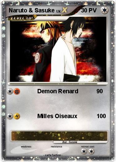 Pokemon Naruto & Sasuke