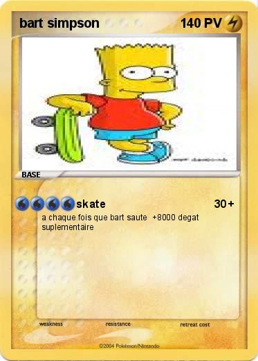 Pokemon bart simpson