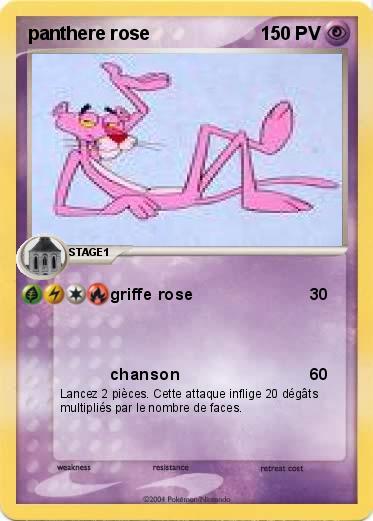 Pokemon panthere rose