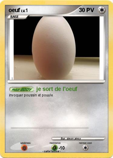 Pokemon oeuf