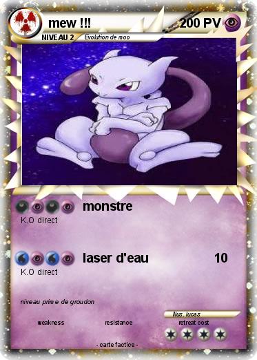 Pokemon mew !!!