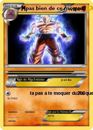 Pokemon pas bien de ce moquer