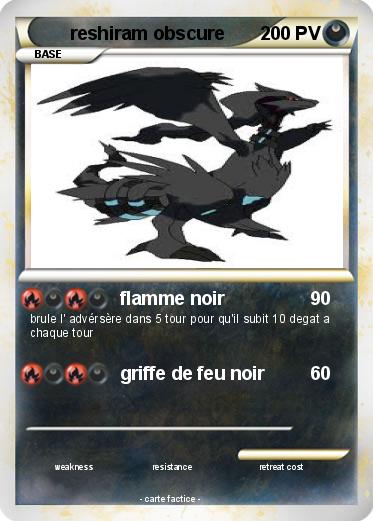 Pokemon reshiram obscure