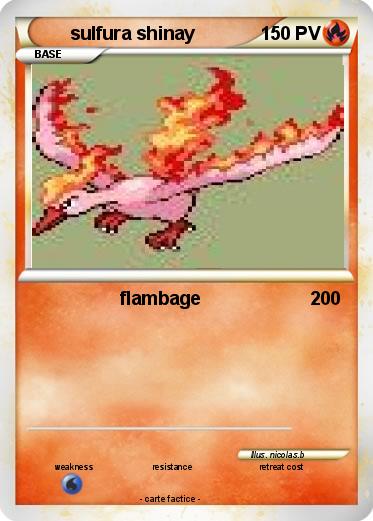 Pokemon sulfura shinay