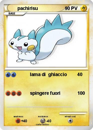 Pokemon pachirisu