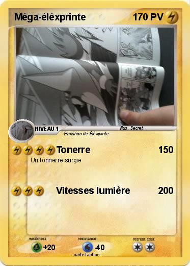 Pokemon Méga-éléxprinte