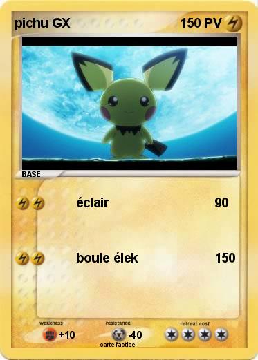 Pokemon pichu GX