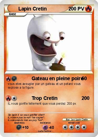 Pokemon Lapin Cretin