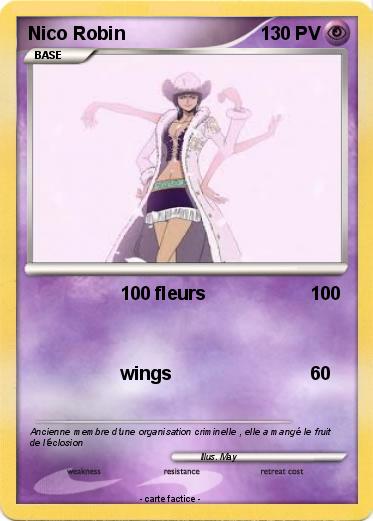 Pokemon Nico Robin