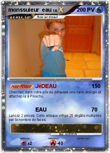 Pokemon monssuieur  eau