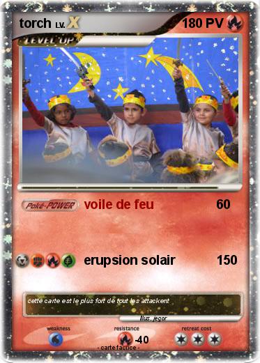 Pokemon torch