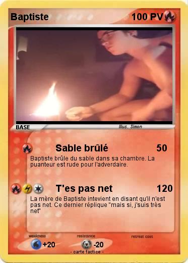 Pokemon Baptiste