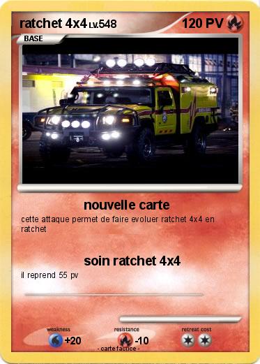 Pokemon ratchet 4x4