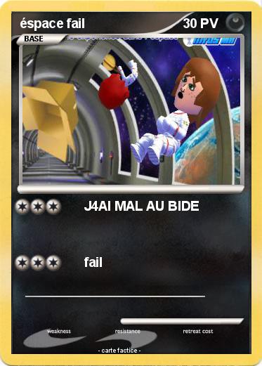 Pokemon éspace fail