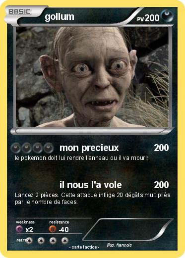 Pokemon gollum