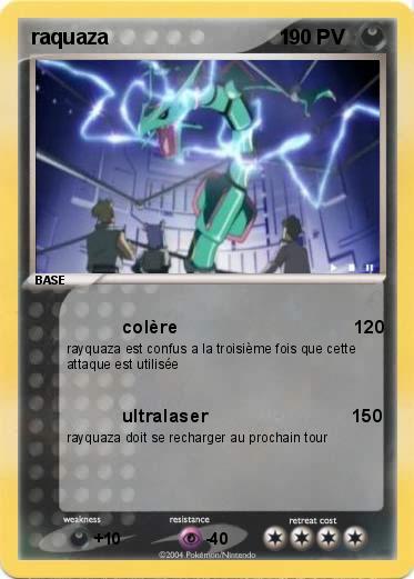 Pokemon raquaza                              1