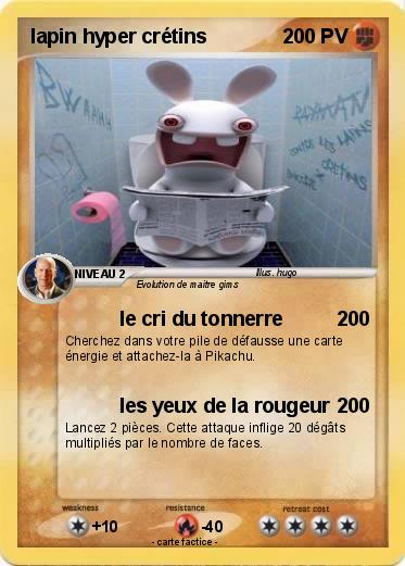 Pokemon lapin hyper crétins