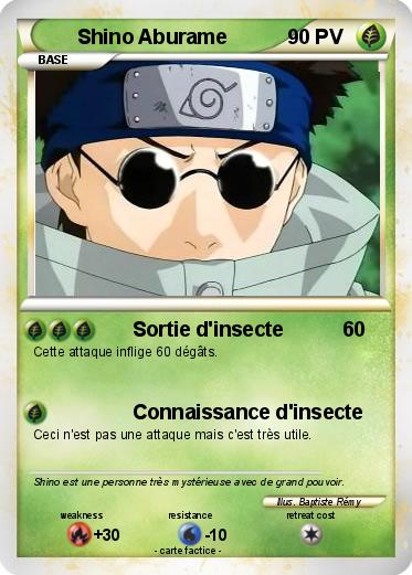 Pokemon Shino Aburame