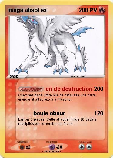 Pokemon méga absol ex