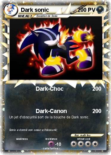 Pokemon Dark sonic