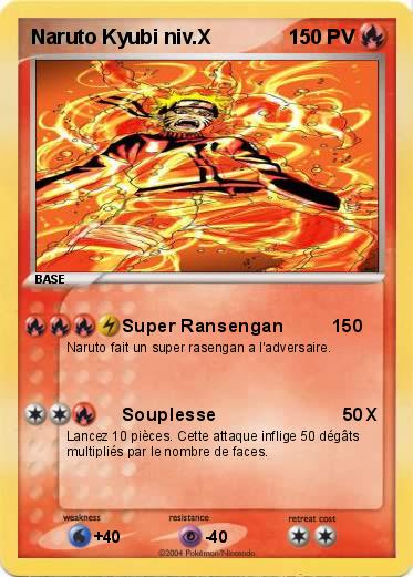 Pokemon Naruto Kyubi niv.X