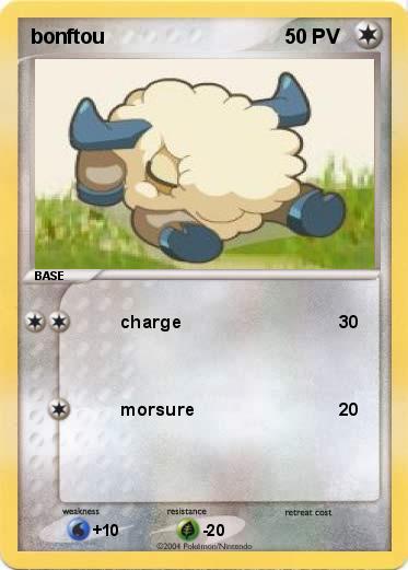 Pokemon bonftou