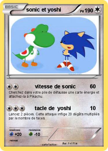 Pokemon sonic et yoshi