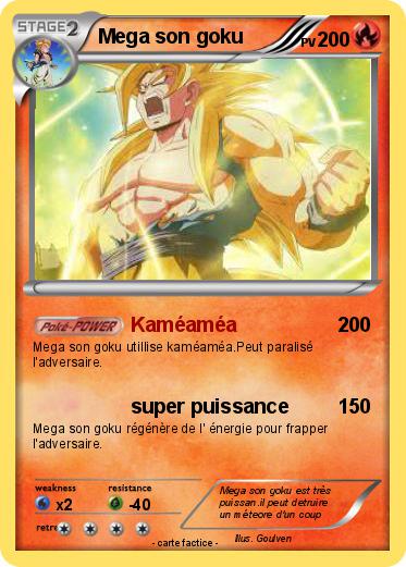 Pokemon Mega son goku