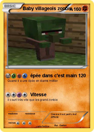 Pokemon Baby villageois zonbie