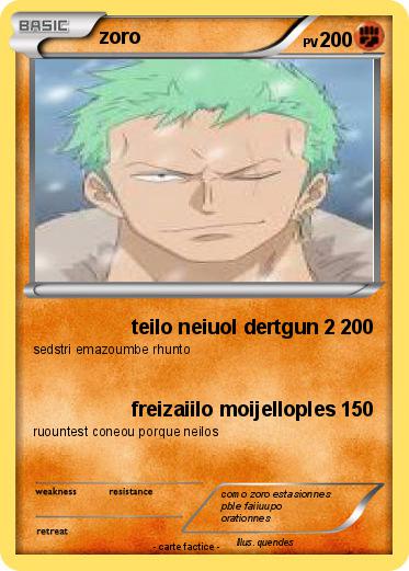 Pokemon zoro