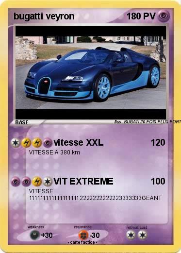 Pokemon bugatti veyron