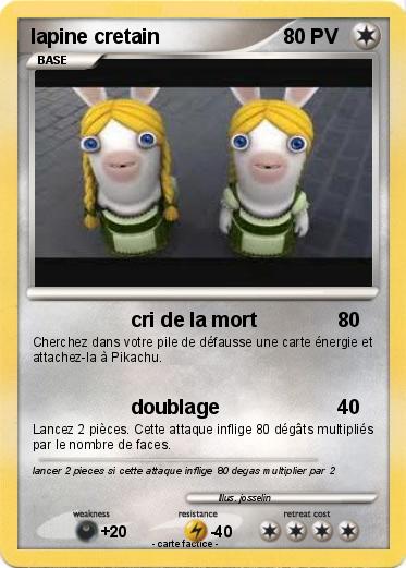 Pokemon lapine cretain