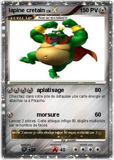 Pokemon lapine cretain