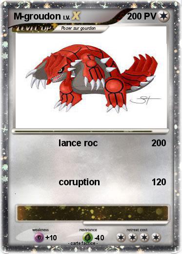 Pokemon M-groudon