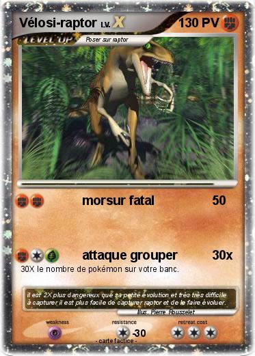 Pokemon Vélosi-raptor