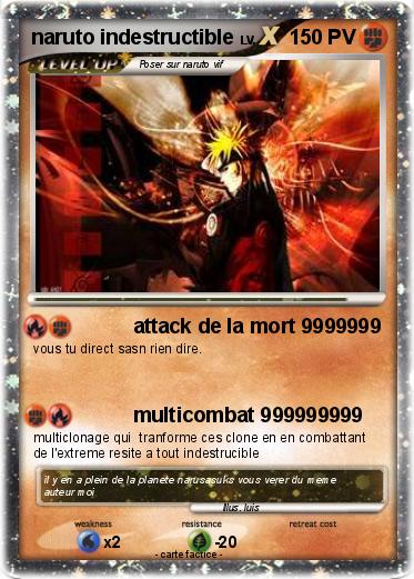 Pokemon naruto indestructible