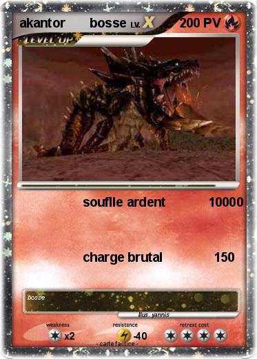 Pokemon akantor       bosse