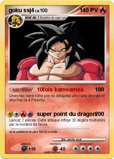 Pokemon goku ssj4